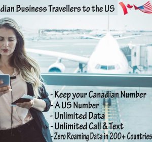 GlobalPlus Business Canada, 2 Lines in 1 Phone (Usa-Can)